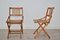 Mid-Century Italian Childrens Folding Chairs from Fratelli Reguitti, Set of 2 1