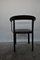 Vintage Italian Leather and Metal Dining Chairs, 1970s, Set of 4, Image 4