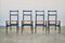 Mid-Century Italian White Superleggera Chairs by Gio Ponti for Cassina, 1950s, Set of 4 3