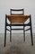 Sedie Superleggera Mid-Century bianche di Gio Ponti per Cassina, Italia, anni '50, set di 4, Immagine 5