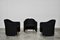 Mid-Century Italian Lounge Chairs by Eugenio Gerli for Tecno, Set of 3 2