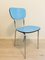 Vintage Blue Dining Chair 1