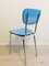 Vintage Blue Dining Chair 3