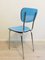 Vintage Blue Dining Chair, Image 3