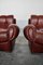 Vintage Italian Leather Sofas, 1970s, Set of 2 2