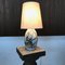 Swedish Glazed Ceramic Table Lamp by Marian Zawadzki for Tilgmans Keramik, 1957 16