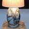 Lámpara de mesa sueca de cerámica esmaltada de Marian Zawadzki para Tilgmans Keramik, 1957, Imagen 20