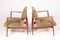 Teak and Velvet Lounge Chairs from C.B. Hansen, 1950s, Set of 2, Image 3