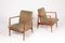 Teak and Velvet Lounge Chairs from C.B. Hansen, 1950s, Set of 2, Image 2