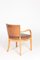 Mid-Century Danish Patinated Leather Armchair from Fritz Hansen, 1940s, Image 6