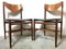 Italian Rosewood Dining Chairs by Gianfranco Frattini, 1960s, Set of 2 1