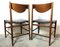 Italian Rosewood Dining Chairs by Gianfranco Frattini, 1960s, Set of 2, Image 5
