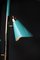 Lampadaire Turquoise de Lightolier, Etats-Unis, 1950s 32