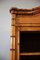 Napoleon III French Brown Wooden Faux Bamboo Storage Cabinet, Image 8