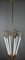 Vintage Bauhaus German Lobby Chandeliers from Kaiser, 1940s, Set of 4 4