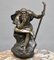 Grande Sculpture Œdipe Méditation du 19ème Siècle en Bronze par Henri Daniel Contenot 1