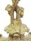 Large 19th Century Baroque Style 5-arm Gilt Bronze Candleholder 10