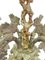 Large 19th Century Baroque Style 5-arm Gilt Bronze Candleholder 14