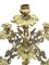 Large 19th Century Baroque Style 5-arm Gilt Bronze Candleholder, Image 2