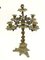 Large 19th Century Baroque Style 5-arm Gilt Bronze Candleholder, Image 1