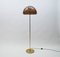 Brass and Acrylic Glass Floor Lamp, 1970s, Image 3