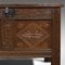 Antique Georgian English Oak Chest, 1720s 12