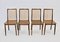 Mid-Century Austrian Dining Chairs, 1950s, Set of 4, Image 2