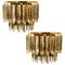 Austrian Murano Glass & Brass Sconces by Palwa, 1960s, Set of 2, Image 2