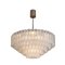 Clear Flush Mount Chandelier by Doria Leuchten Germany, 1970s, Image 14