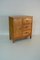 Small Antique Pine Wood Shoe Cabinet 1