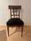 Biedermeier Chair, Walnut Veneer, Black Velvet, South Germany, circa 1820 5