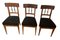 Biedermeier Chair, Walnut Veneer, Black Velvet, South Germany, circa 1820 3