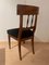 Biedermeier Chair, Walnut Veneer, Black Velvet, South Germany, circa 1820 7