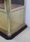 Glass and Brass Display Cabinets, 1930s, Set of 2 20
