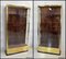 Glass and Brass Display Cabinets, 1930s, Set of 2 31