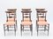 Walnut Dining Chairs by Fratelli Levaggi for Campanino Chiavari, 1950s, Set of 6 3