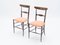 Walnut Dining Chairs by Fratelli Levaggi for Campanino Chiavari, 1950s, Set of 6 6