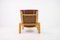 Mid-Century Model Pulkka Lounge Chair by Ilmari Lappalainen for Asko 7