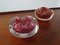 Italienische Aschenbecher aus Muranoglas, 1960er, 2er Set 15