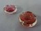 Italienische Aschenbecher aus Muranoglas, 1960er, 2er Set 7