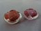 Italienische Aschenbecher aus Muranoglas, 1960er, 2er Set 6