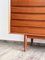 Großes dänisches Mid-Century Modern Teak Sideboard mit Rolltüren von Arne Vodder für Sibast 18