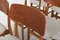 Mid-Century Danish Teak and Oak Dining Chairs, 1950s, Set of 6 15