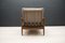 Verstellbarer Mid-Century Armlehnstuhl aus Holz, 1960er 5