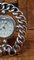 Horloge de Voyage Victorienne en Laiton Horseshoe avec Anneau de Mariage 6