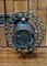 Reloj de bodas victoriano de latón en forma de herradura, Imagen 4