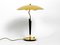 Large Brass Table Lamp from Hillebrand Lighting, 1960s, Image 3