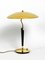 Large Brass Table Lamp from Hillebrand Lighting, 1960s 1