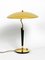 Large Brass Table Lamp from Hillebrand Lighting, 1960s, Image 1