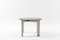 Joined Ro34.4 Stainless Steel Side Table With Mirror Top by Barh 1